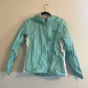 North Face rain coat